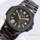 PPF Factory Copy Patek Philippe Nautilus Solid Black 40mm Watch Swiss AAA Copy (2)_th.jpg